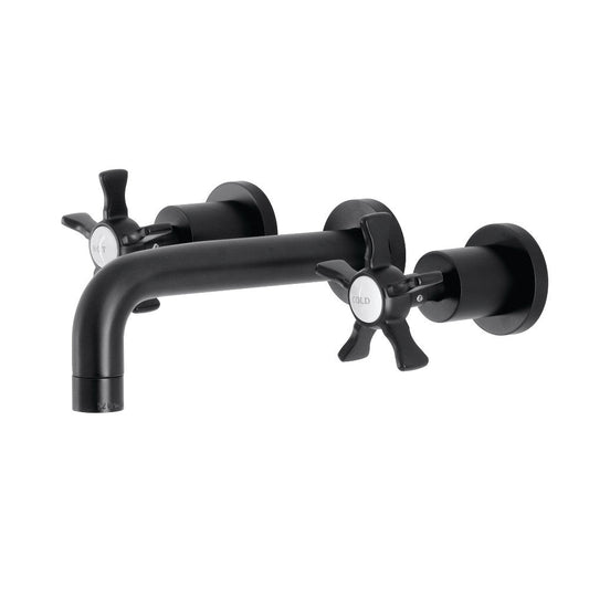 Hamilton Wall-Mount Bathroom Faucet in Matte Black