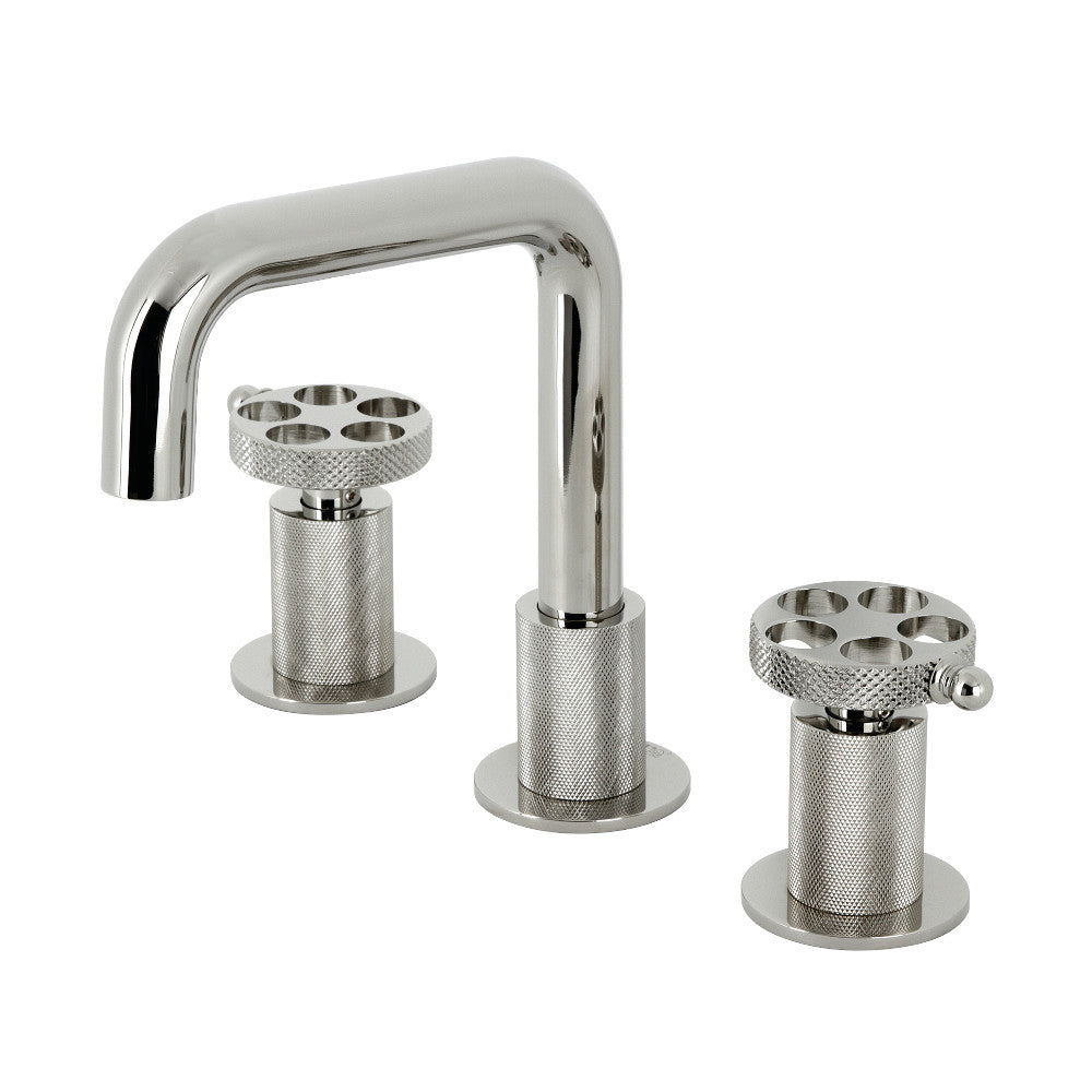 Webb Widespread Bathroom Faucet in Polished Nickel