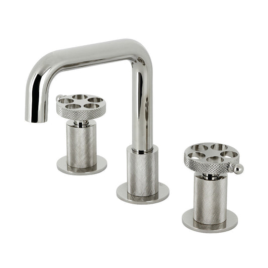 Webb Widespread Bathroom Faucet in Polished Nickel