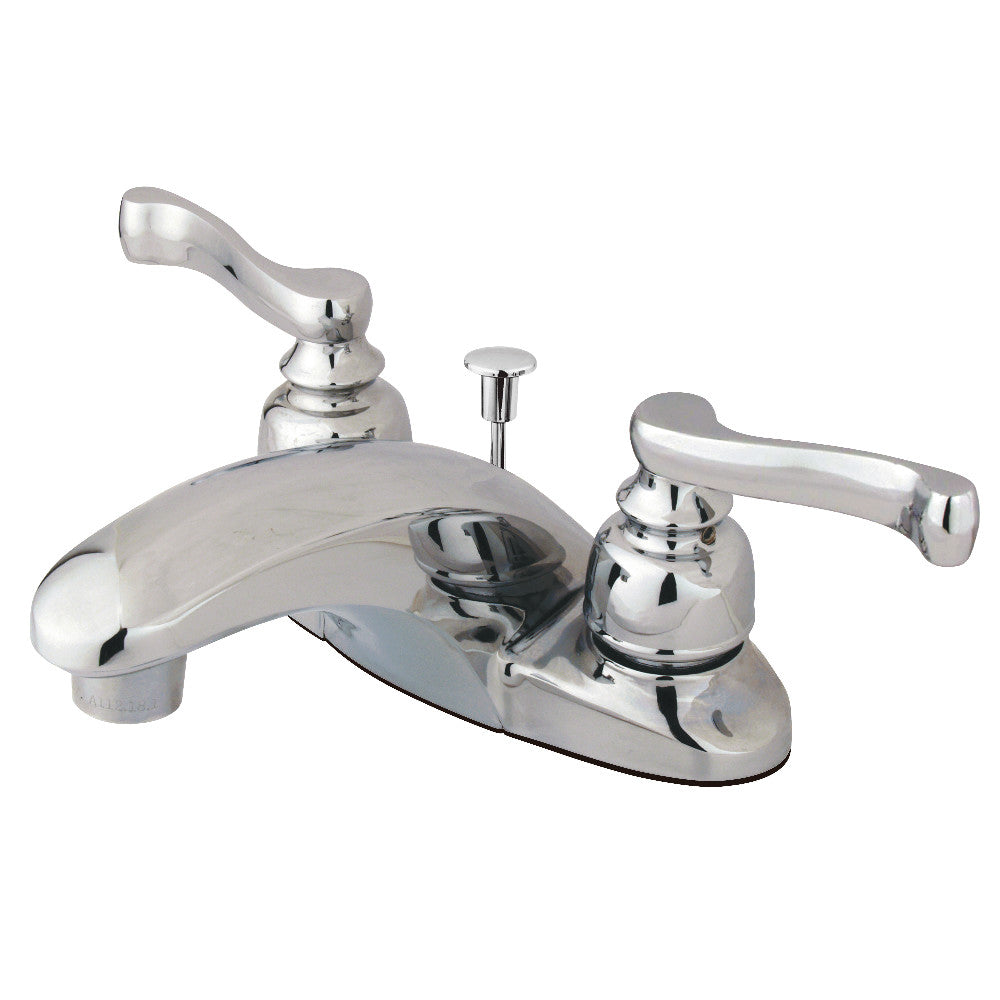 Royale 4 Inch Centerset Bathroom Faucet in Polished Chrome