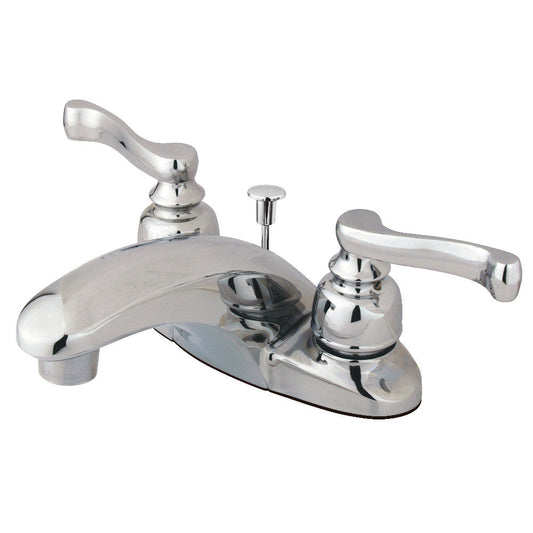 Royale 4 Inch Centerset Bathroom Faucet in Polished Chrome