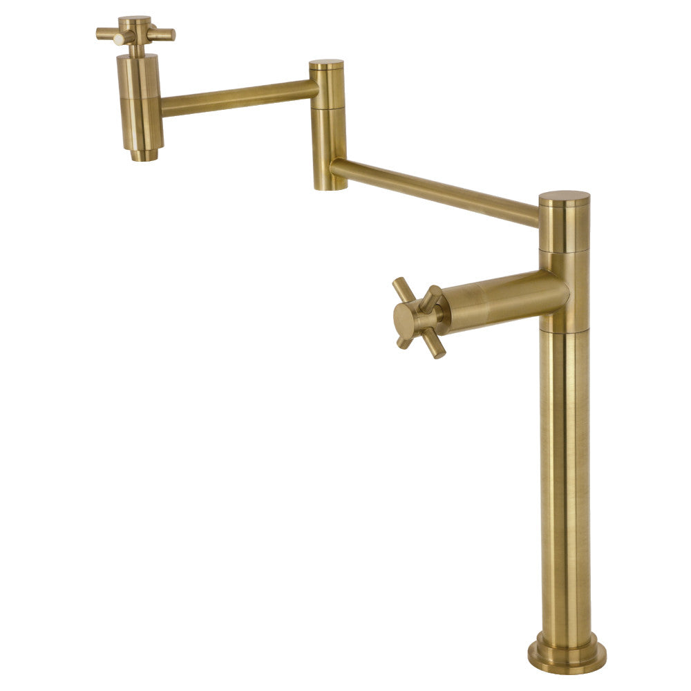 Concord Pot Filler Faucet in Brushed Brass