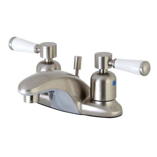 Paris 4 Inch Centerset Bathroom Faucet in Brushed Nickel