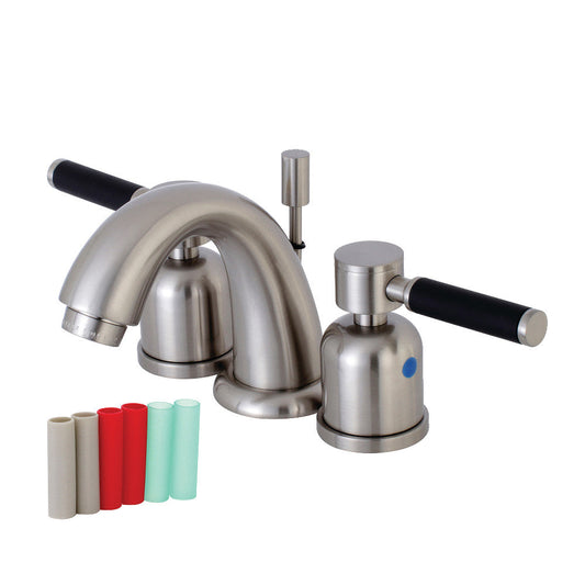 Kaiser Widespread Bathroom Faucet in Brushed Nickel