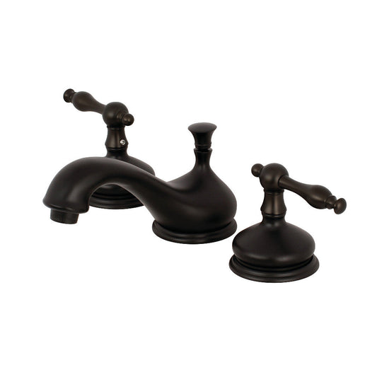 Heritage Widespread Bathroom Faucet in Oil Rubbed Bronze