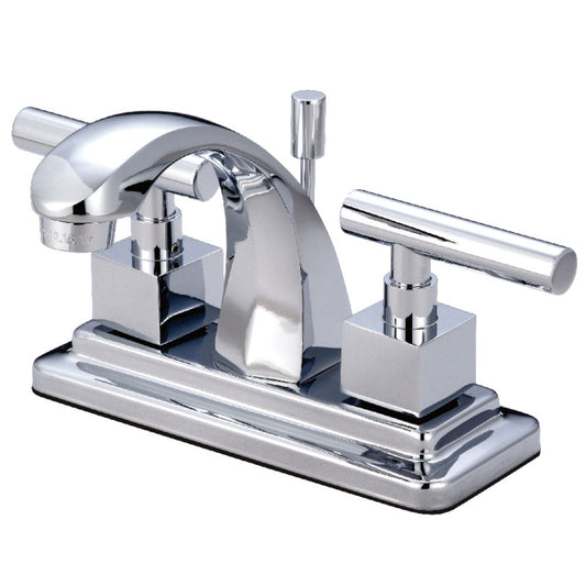 Claremont 4 Inch Centerset Bathroom Faucet in Polished Chrome