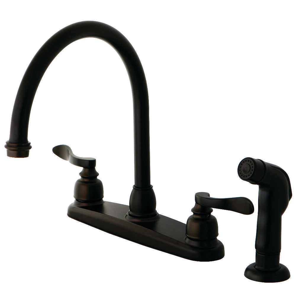 NuWave French Centerset Kitchen Faucet in Oil Rubbed Bronze