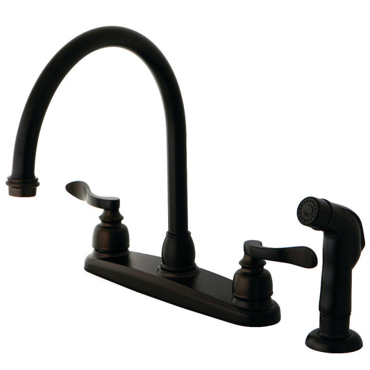 NuWave French Centerset Kitchen Faucet in Oil Rubbed Bronze