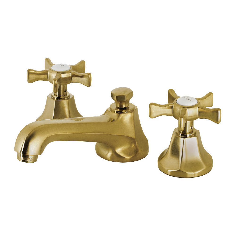 Hamilton Widespread Bathroom Faucet in Brushed Brass