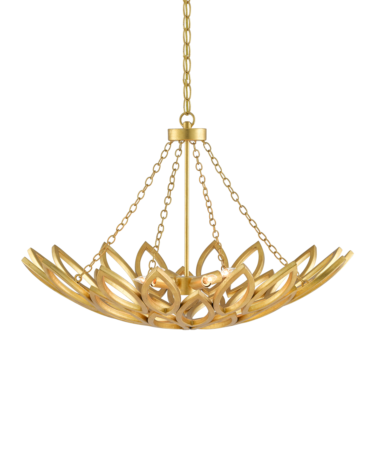 Allemande Gold Chandelier