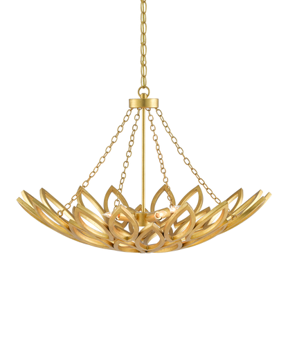 Allemande Gold Chandelier