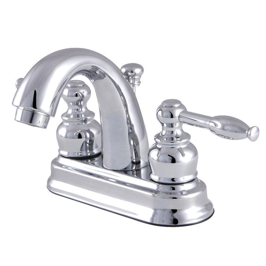 Knight 4 Inch Centerset Bathroom Faucet in Polished Chrome