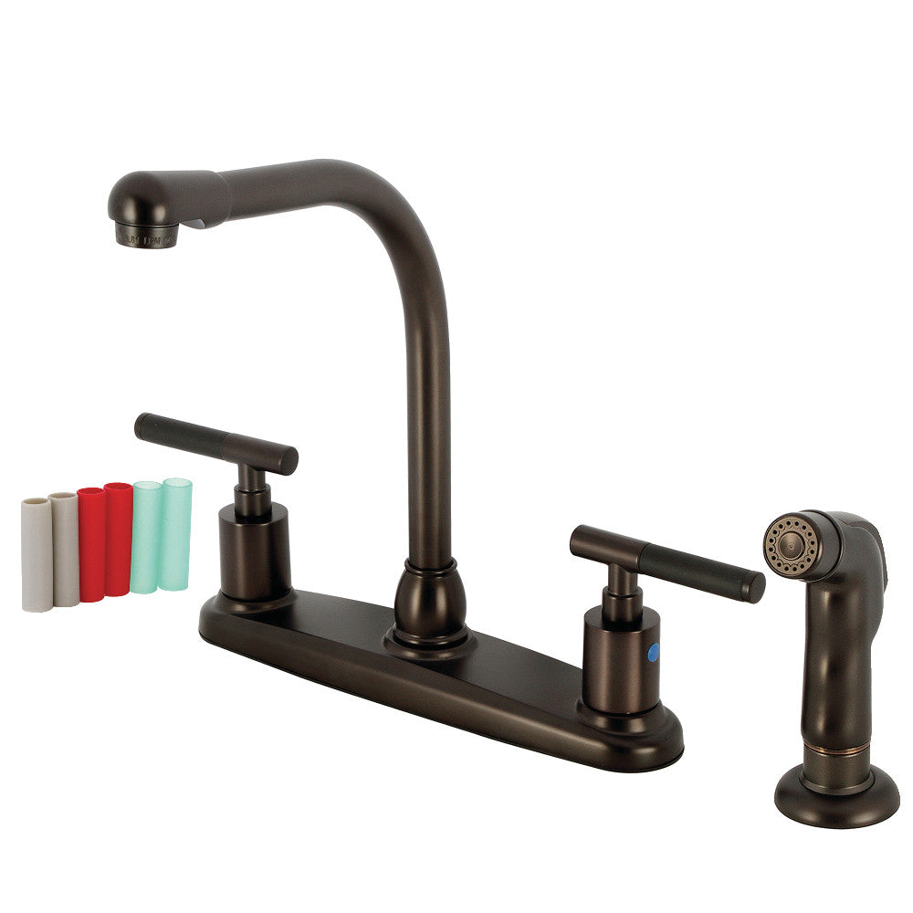 Kaiser Centerset Kitchen Faucet in Oil Rubbed Bronze