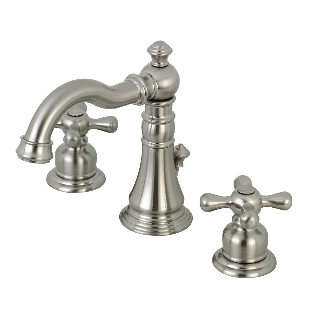 American Classic Widespread Bathroom Faucet in Brushed Nickel
