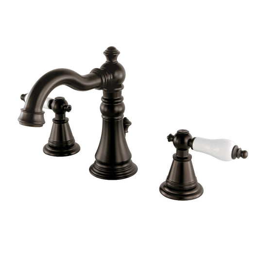 English Classic Widespread Bathroom Faucet in Oil Rubbed Bronze