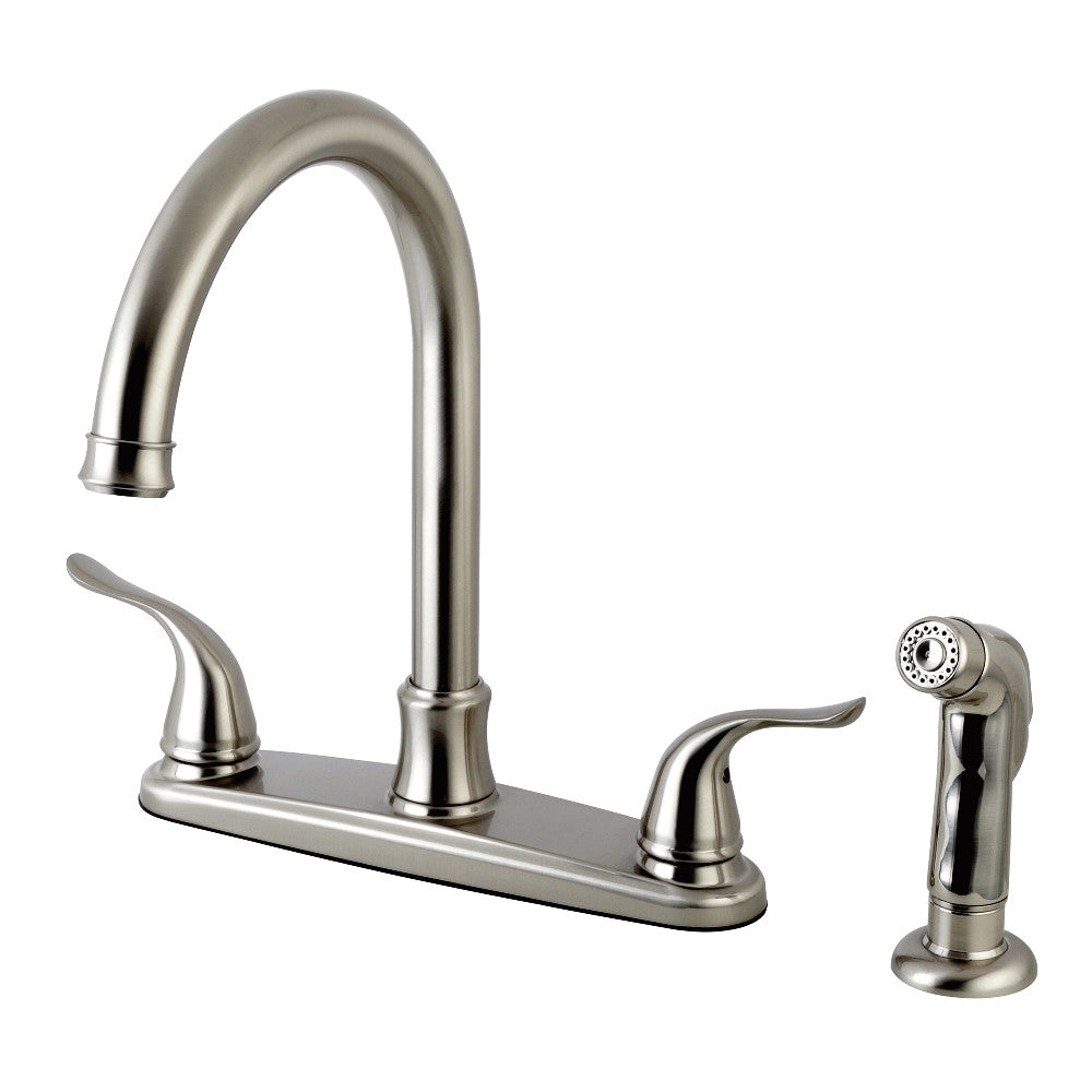 Yosemite Centerset Kitchen Faucet in Brushed Nickel