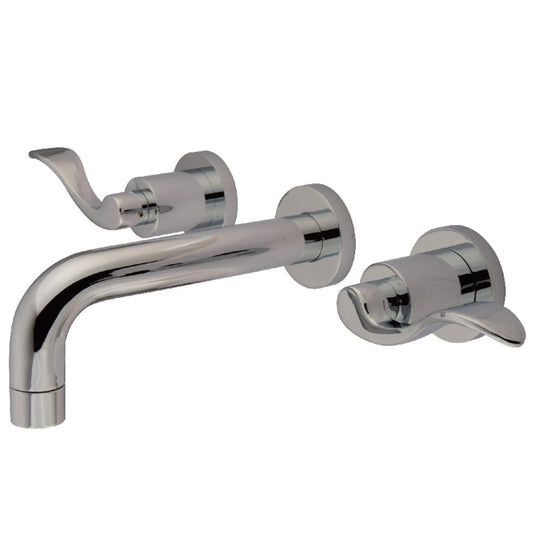 NuWave Wall-Mount Bathroom Faucet in Polished Chrome