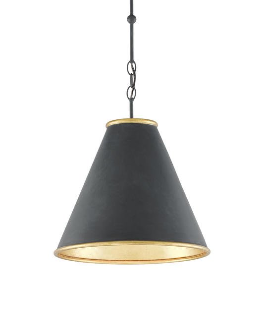 Pierrepont Small Black Pendant