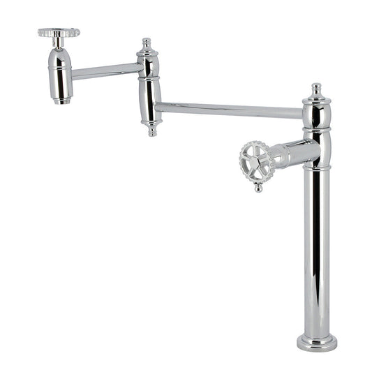 Fuller Pot Filler Faucet in Polished Chrome