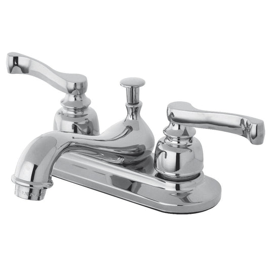 Royale 4 Inch Centerset Bathroom Faucet in Polished Chrome