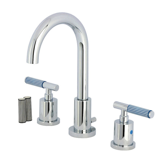 Verona Widespread Bathroom Faucet in Polished Chrome