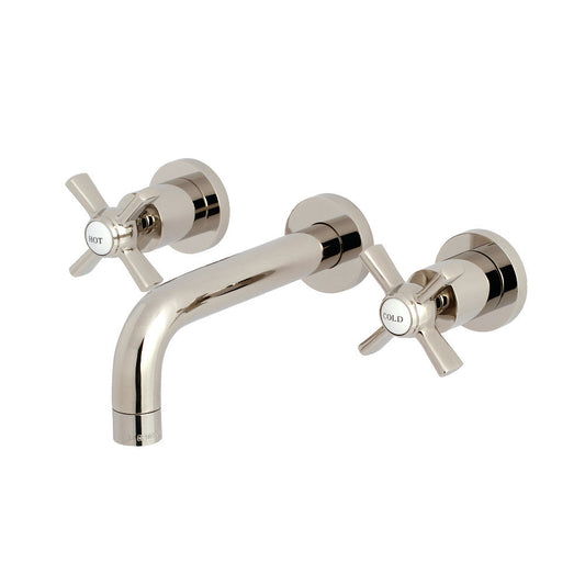 Millennium Wall-Mount Bathroom Faucet in Polished Nickel