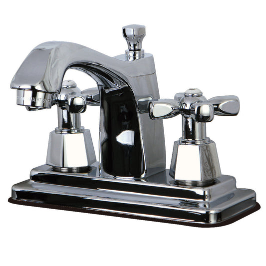 4 Inch Centerset Bathroom Faucet in Polished Chrome