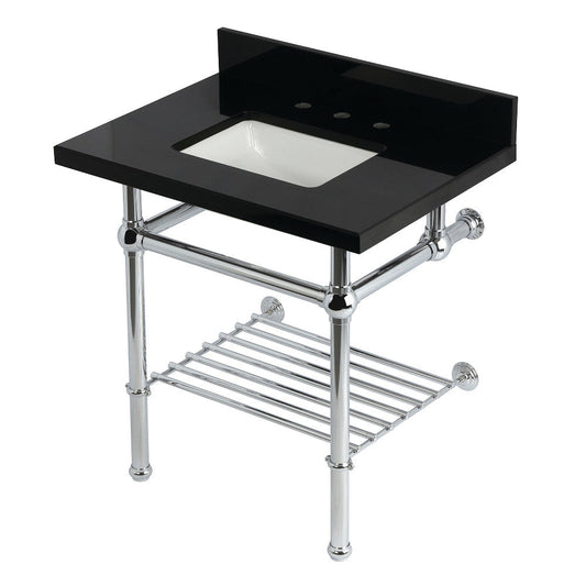 Templeton 30 Inch Console Sink in Polished Chrome