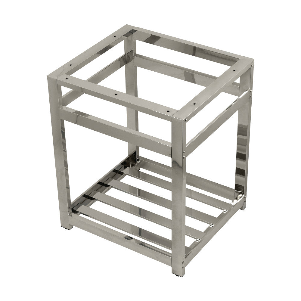 Kingston Commercial 25 Inch Console Sink in Polished Nickel