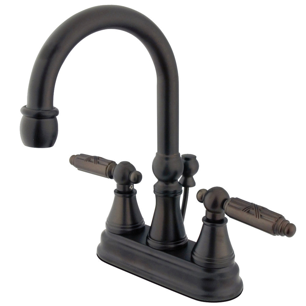 Georgian 4 Inch Centerset Bathroom Faucet in Oil Rubbed Bronze