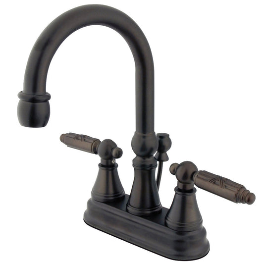 Georgian 4 Inch Centerset Bathroom Faucet in Oil Rubbed Bronze