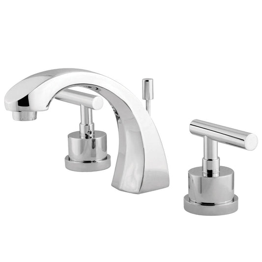 Manhattan Widespread Bathroom Faucet in Polished Chrome