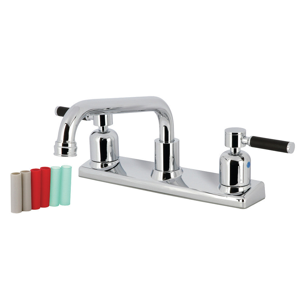 Kaiser Centerset Kitchen Faucet in Polished Chrome