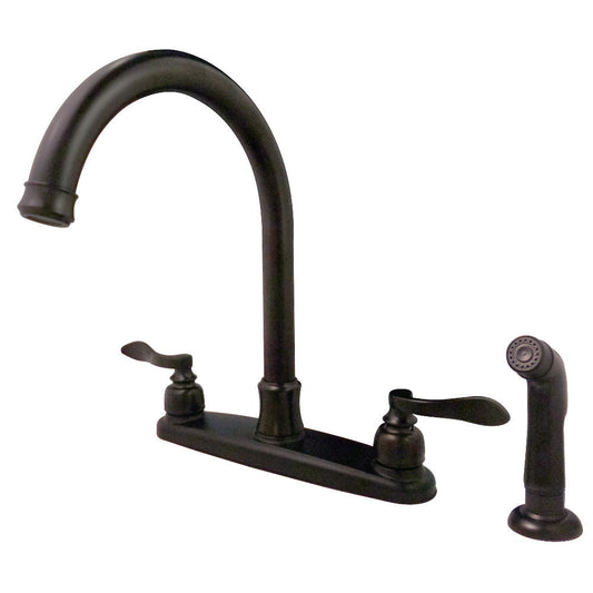 NuWave French Centerset Kitchen Faucet in Oil Rubbed Bronze