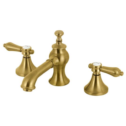 Heirloom Widespread Bathroom Faucet in Brushed Brass