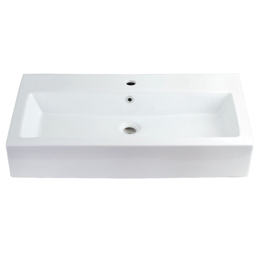Adelaide 31.5 Inch Vessel Sink in White