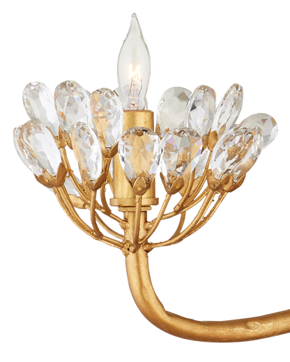 Agave Americana Gold Chandelier