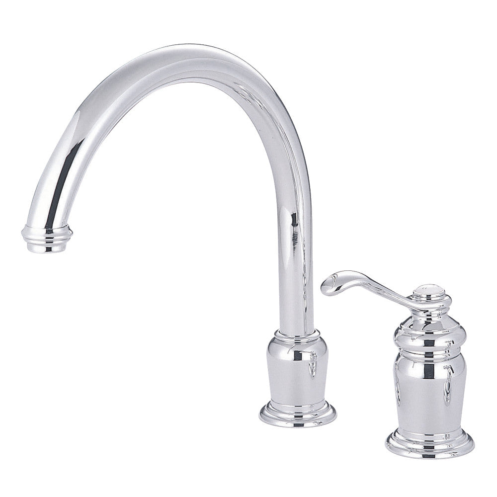 Templeton Widespread Kitchen Faucet in Polished Chrome