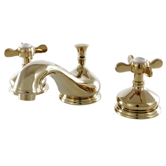 Essex Widespread Bathroom Faucet in Polished Brass