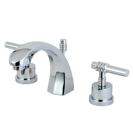 Milano Widespread Bathroom Faucet in Polished Chrome
