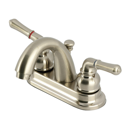 Naples 4 Inch Centerset Bathroom Faucet in Brushed Nickel