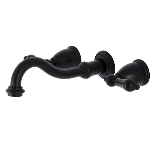 Duchess Wall-Mount Bathroom Faucet in Matte Black