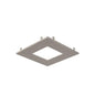 4in Trim Square, Satin Nickel