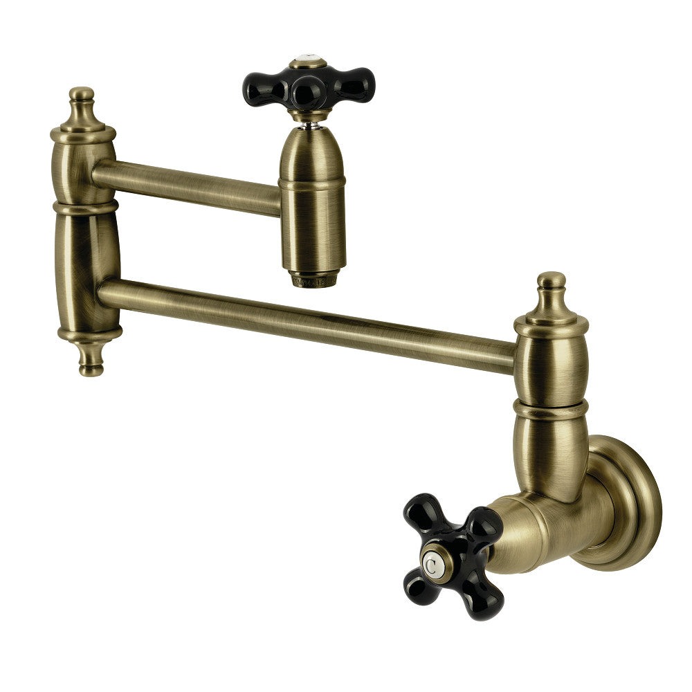 Duchess Pot Filler Faucet in Antique Brass