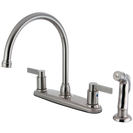 NuvoFusion Centerset Kitchen Faucet in Brushed Nickel