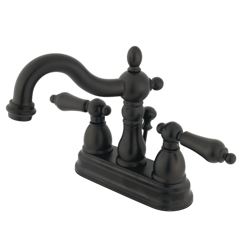 Heritage 4 Inch Centerset Bathroom Faucet in Oil Rubbed Bronze