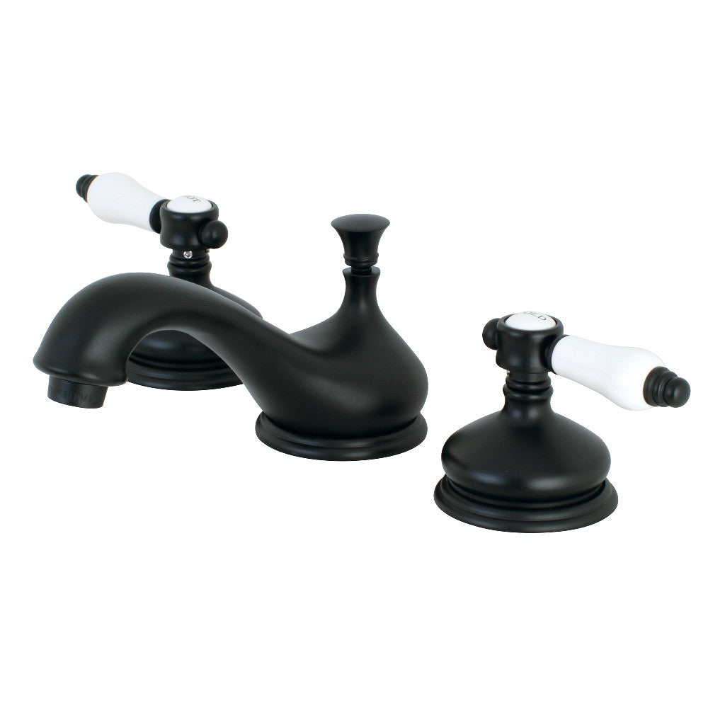 Bel-Air Widespread Bathroom Faucet in Matte Black