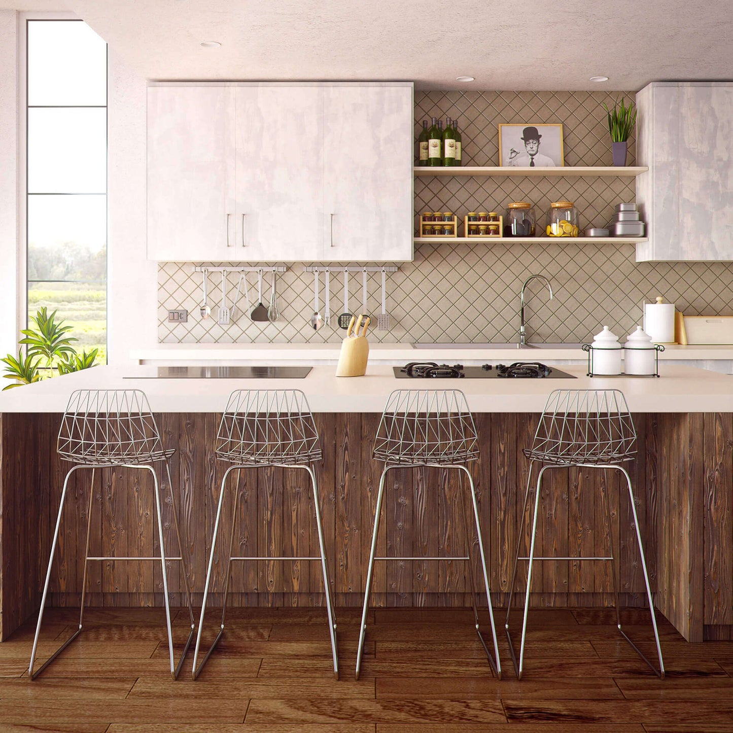 6 Inch Round Indoor/Outdoor Regressed Gimbal Down Light CCT