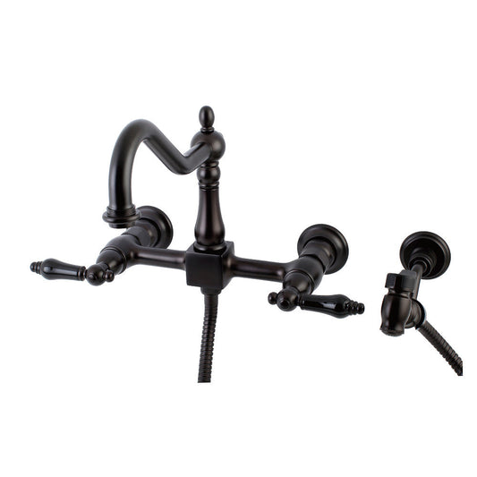 Duchess Wall Mount Kitchen Faucet in Oil Rubbed Bronze