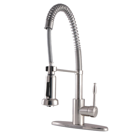 Nustudio Pre-Rinse Kitchen Faucet in Brushed Nickel